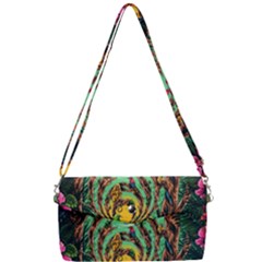 Monkey Tiger Bird Parrot Forest Jungle Style Removable Strap Clutch Bag by Grandong