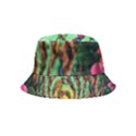 Monkey Tiger Bird Parrot Forest Jungle Style Inside Out Bucket Hat (Kids) View2