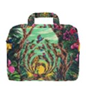 Monkey Tiger Bird Parrot Forest Jungle Style MacBook Pro 15  Shoulder Laptop Bag View4