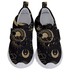 Asian Seamless Pattern With Clouds Moon Sun Stars Vector Collection Oriental Chinese Japanese Korean Kids  Velcro No Lace Shoes by Grandong