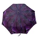 Feather Pattern Texture Form Folding Umbrellas View1