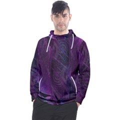 Feather Pattern Texture Form Men s Pullover Hoodie