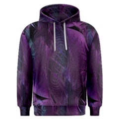 Feather Pattern Texture Form Men s Overhead Hoodie