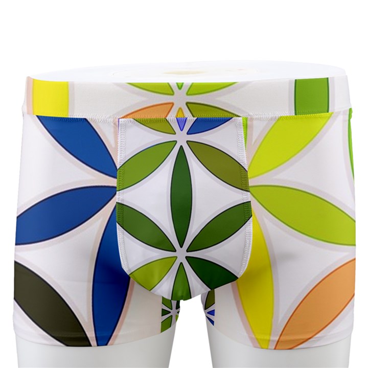 Mandala Rainbow Colorful Men s Boxer Briefs