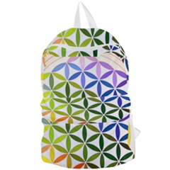 Mandala Rainbow Colorful Foldable Lightweight Backpack