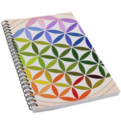 Mandala Rainbow Colorful 5 5  X 8 5  Notebook