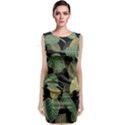 Autumn Fallen Leaves Dried Leaves Classic Sleeveless Midi Dress View1