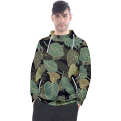 Autumn Fallen Leaves Dried Leaves Men s Pullover Hoodie