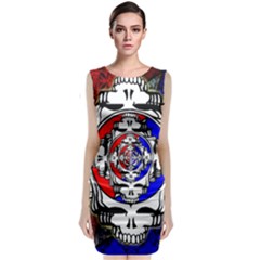 The Grateful Dead Classic Sleeveless Midi Dress by Grandong