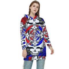 The Grateful Dead Women s Long Oversized Pullover Hoodie