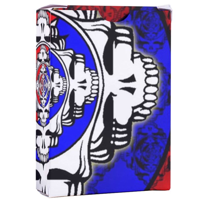 The Grateful Dead Playing Cards Single Design (Rectangle) with Custom Box