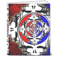 The Grateful Dead 8  X 10  Hardcover Notebook by Grandong