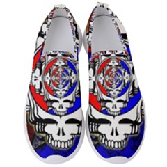 The Grateful Dead Men s Slip On Sneakers by Grandong