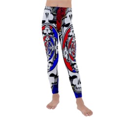 The Grateful Dead Kids  Lightweight Velour Leggings by Grandong