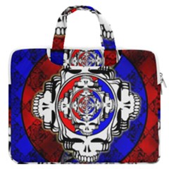 The Grateful Dead Macbook Pro 15  Double Pocket Laptop Bag  by Grandong