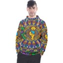 Dead Dancing Bears Grateful Dead Pattern Men s Pullover Hoodie View1