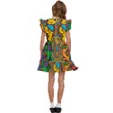 Dead Dancing Bears Grateful Dead Pattern Kids  Winged Sleeve Dress View4