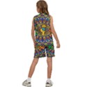 Dead Dancing Bears Grateful Dead Pattern Kids  Basketball Mesh Set View4