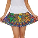 Dead Dancing Bears Grateful Dead Pattern Women s Skort View1