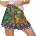 Dead Dancing Bears Grateful Dead Pattern Women s Skort View3