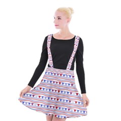 Nautical Digital Paper Nautical Boat Suspender Skater Skirt