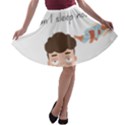 I graduated can I sleep now  A-line Skater Skirt View1