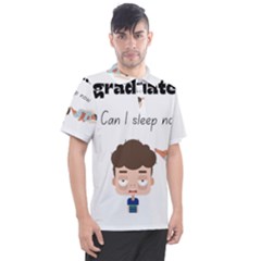 I Graduated Can I Sleep Now  Men s Polo T-shirt