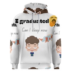 I Graduated Can I Sleep Now  Men s Overhead Hoodie by Strawcherrys10