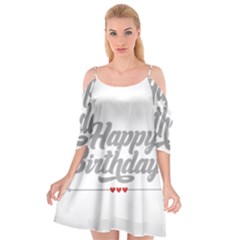 Birthday  Cutout Spaghetti Strap Chiffon Dress by didisemporium