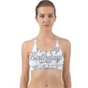 Birthday  Back Web Sports Bra View1