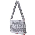 Birthday  Full Print Messenger Bag (S) View2