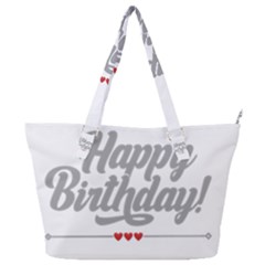 Birthday  Full Print Shoulder Bag by didisemporium