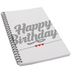 Birthday  5 5  X 8 5  Notebook by didisemporium