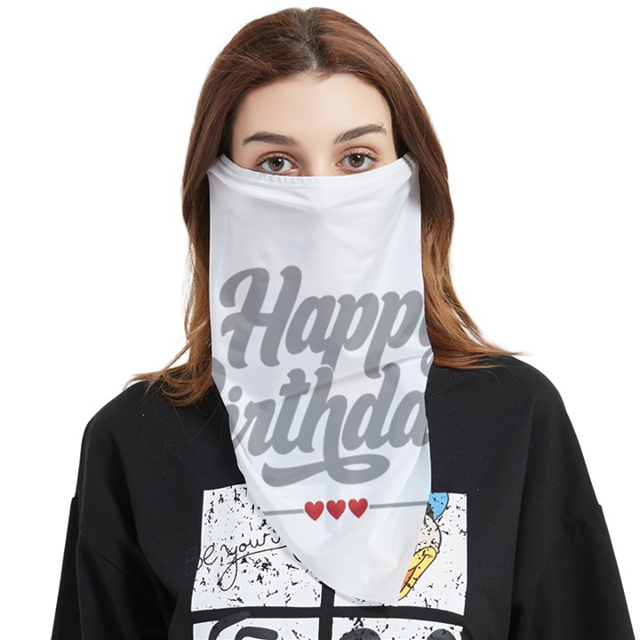 Birthday  Face Covering Bandana (Triangle)