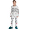 Birthday  Kids  Long Sleeve Velvet Pajamas Set View1