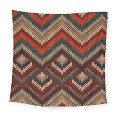 Texture Pattern Fabric Square Tapestry (large)