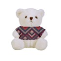 Texture Pattern Fabric Full Print Cuddly Teddy Bear View1