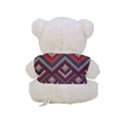 Texture Pattern Fabric Full Print Cuddly Teddy Bear View2