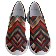 Texture Pattern Fabric Women s Lightweight Slip Ons by Loisa77