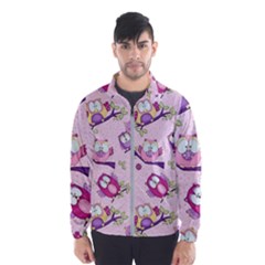 Owls Bird Animal Pattern Men s Windbreaker