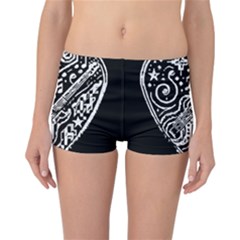 Guitar Pic Reversible Boyleg Bikini Bottoms