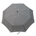 Circles Checkered Abstract Abstraction Art Folding Umbrellas View1