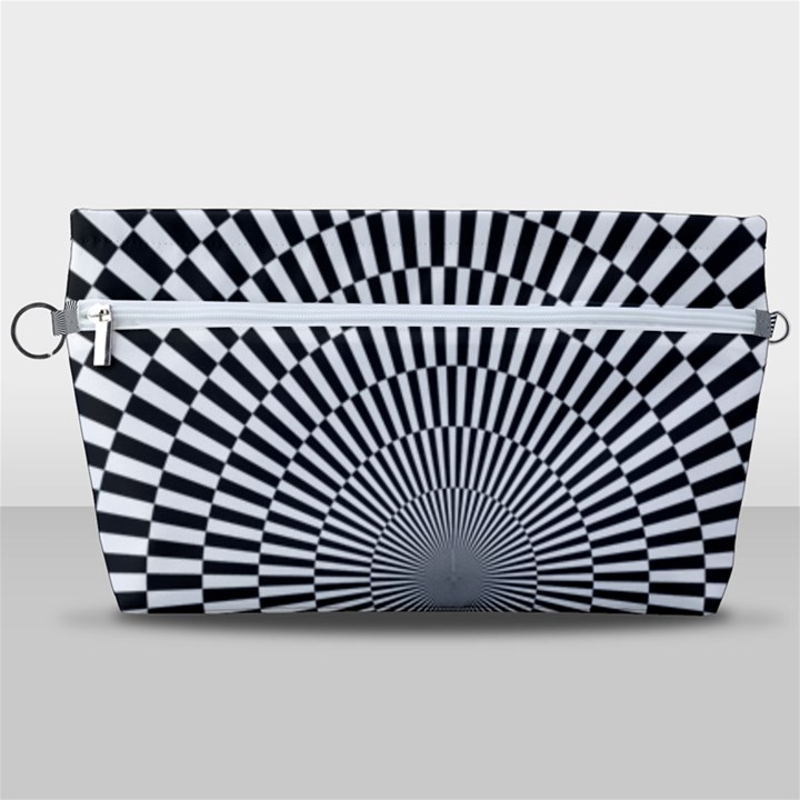 Circles Checkered Abstract Abstraction Art Handbag Organizer