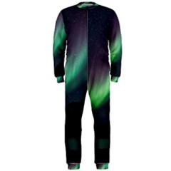 Aurora Borealis Beautiful Northern Lights Nature Onepiece Jumpsuit (men)