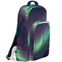 Aurora Borealis Beautiful Northern Lights Nature Double Compartment Backpack View2