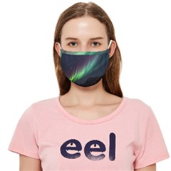 Aurora Borealis Beautiful Northern Lights Nature Cloth Face Mask (adult) by Loisa77