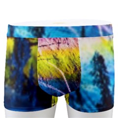 Night Skiing Colored Dead Grateful Lights Mountain Men s Boxer Briefs by Loisa77