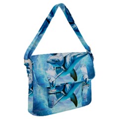 Dolphin Blue Fantasy Buckle Messenger Bag by Loisa77