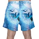 Dolphin Blue Fantasy Men s Shorts View2