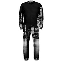 Nyc New York Skyline City Buildings Onepiece Jumpsuit (men) by Loisa77